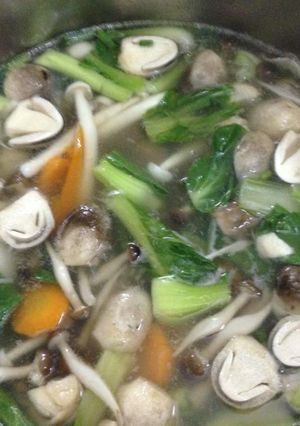 Hình của món LẨU NẤM NỒNG NÀN.