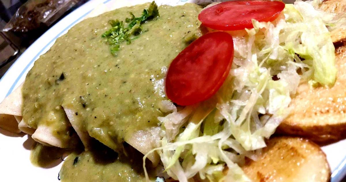 Enchiladas suizas 68 recetas caseras Cookpad