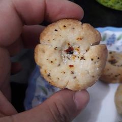 Masala cookies A picture of Masala cookies.