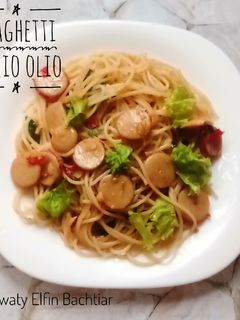 Foto resep Spagheti Aglio Olio