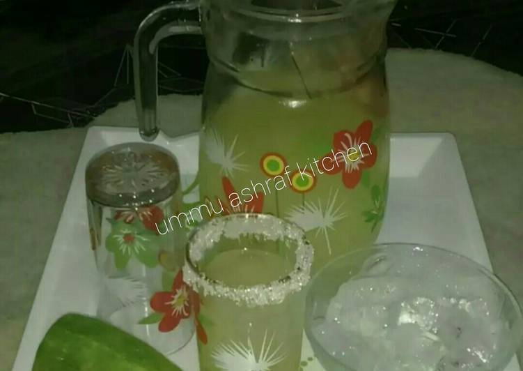 Cucumber and ginger drink