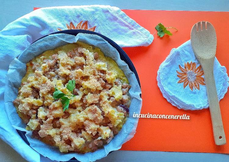Sbriciolata di patate ripiena