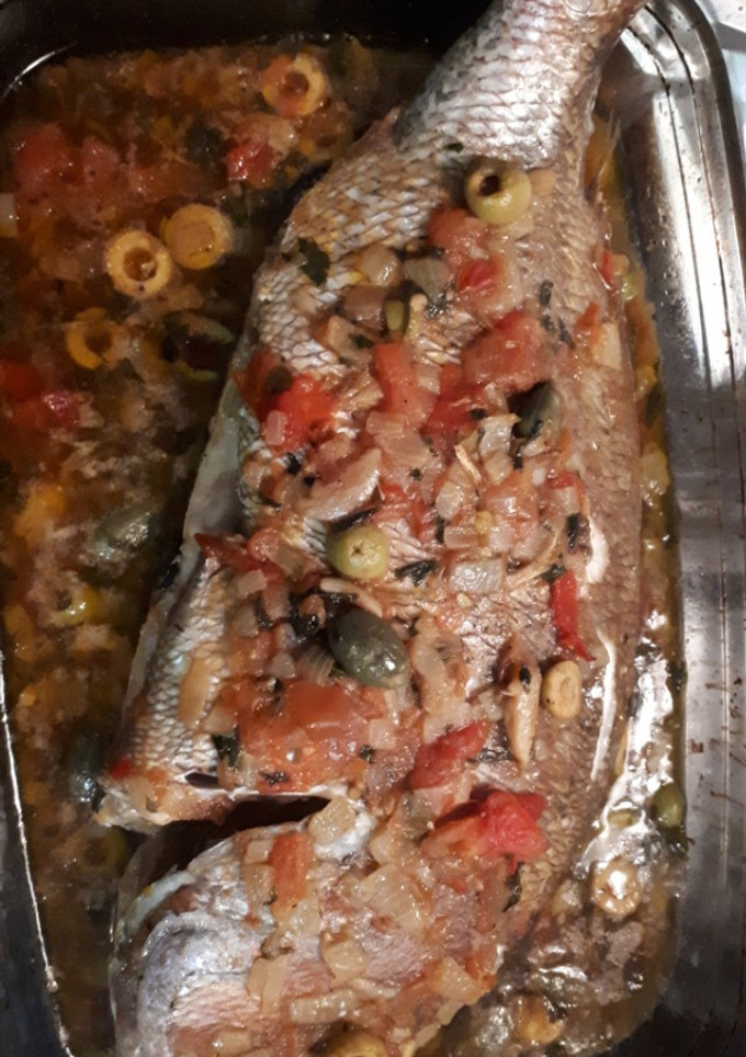 Una foto de Pargo a la Veracruzana