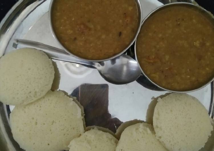 Steps to Make Quick Idli Sambhar