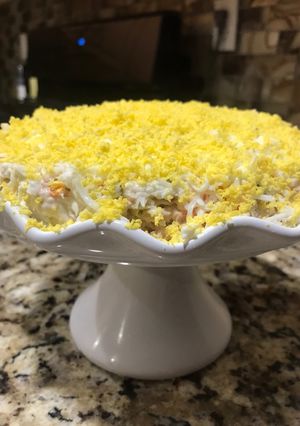 A picture of Tuna Mimosa.