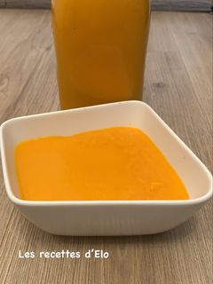 Une photo de Soupe de potimarron poireaux au Thermomix