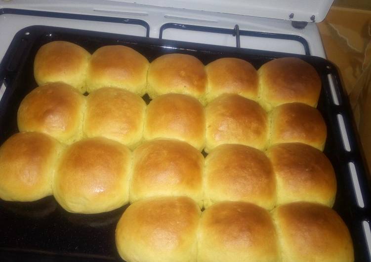 Steps to Make Homemade Dinner rolls