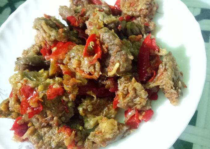 Dendeng Daging Balado