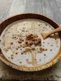 Bubur Kacang Hijau Kuah Susu
