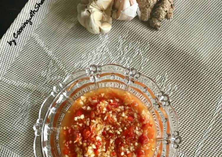 Resep Garlic Ginger Chili Sauce oleh Cooking with Sheila Cookpad