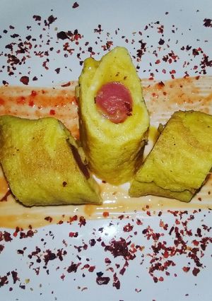 Foto resep Sosis Gulung Dadar