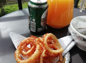 Una foto de Aros de cebolla súper fáciles
