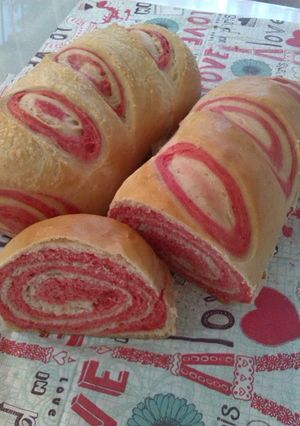 Una foto de Bocados bicolor para sorprender