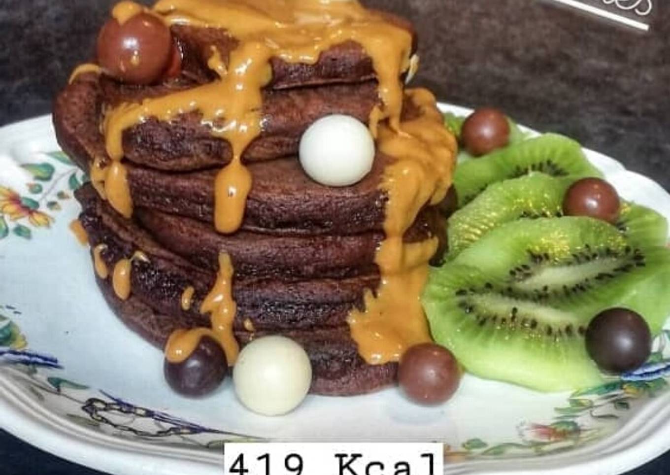 Pancakes Chocolat et patate douce