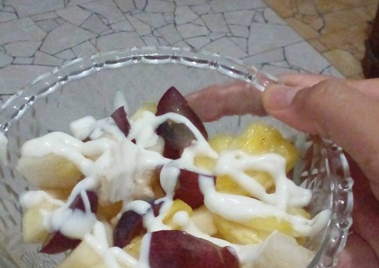 Recipe of Super Quick Homemade Simple Tropical Fruits Salad