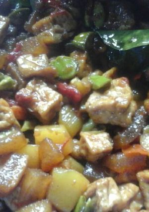 Foto resep Oseng oseng cecek,tahu,kentang,pete