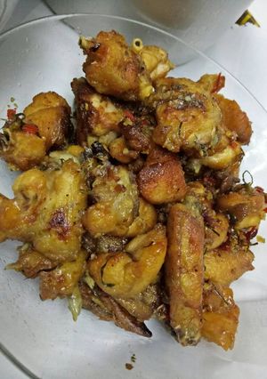 Hình của món Gà chiên nước mắm.