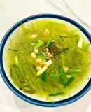 Canh Bí Xanh Nấu Tôm