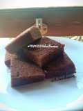 Bolu rasa Brownies (tepung gasol)