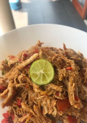 Foto resep Ayam Suwir Pedas