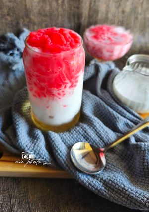 Foto resep Cendol Hunkwe Merah Putih 🇲🇨
