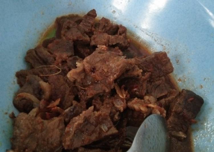 Krengsengan Daging Bumbu Instan