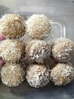 Una foto de Cocadas proteicas