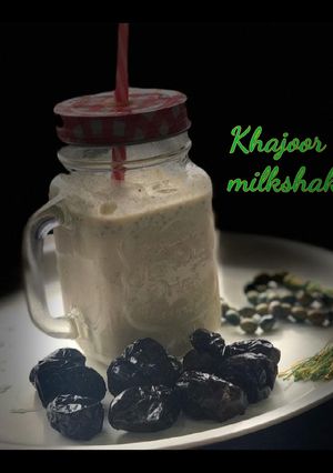 A picture of Khajoor Milkshake.