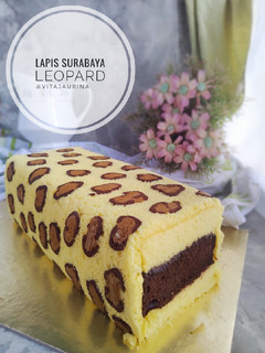 Foto resep Lapis Surabaya Leopard (Spiku Leopard)