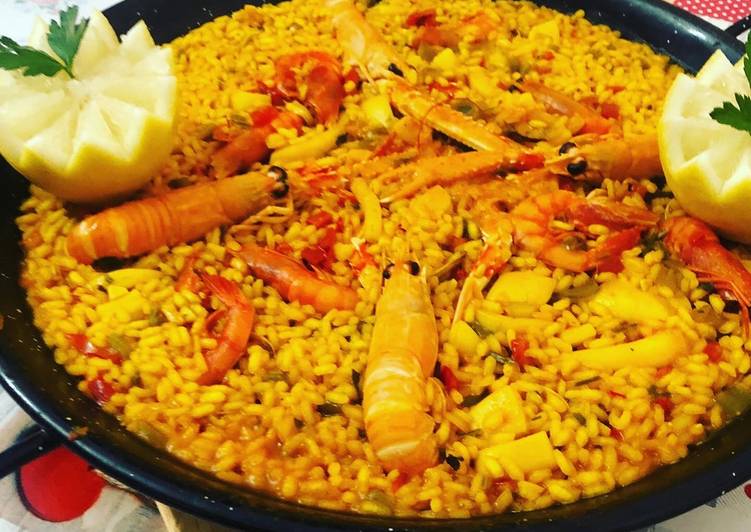 Paella para cuatro