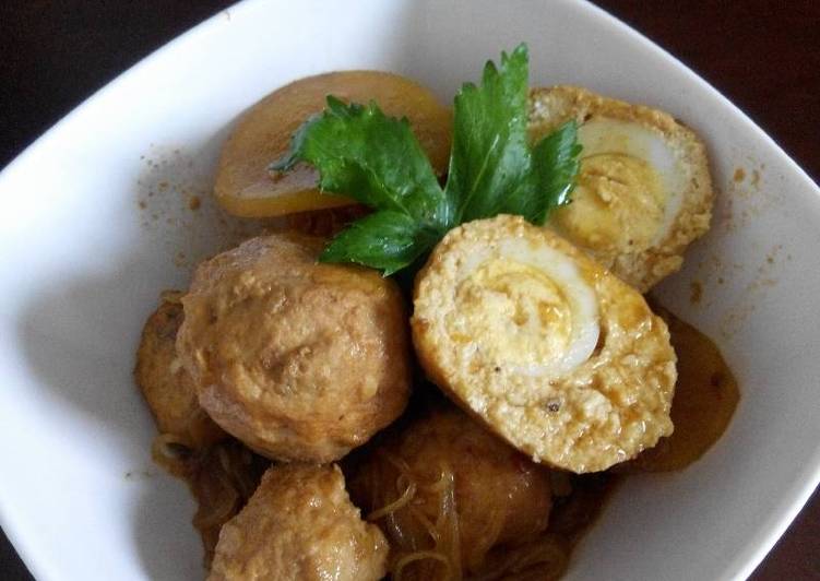 Semur bola-bola telur puyuh