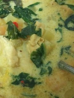 Foto resep Sayur santan daun pepaya + buah pepaya with tahu