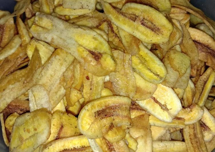 Resep Keripik pisang Anti Gagal