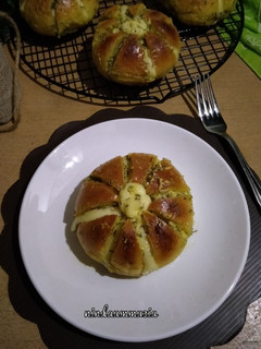 Foto resep Korean Cream Cheese Garlic Bread
