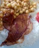 Garbanzo con chuleta de cerdo