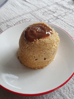 Una foto de Mug cake de Banana Split