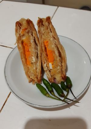 Foto resep Crackers ragout🔺️