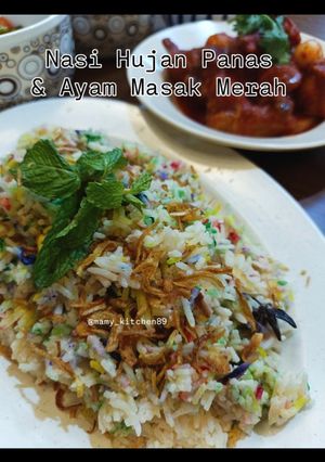 Gambar Nasi Hujan Panas