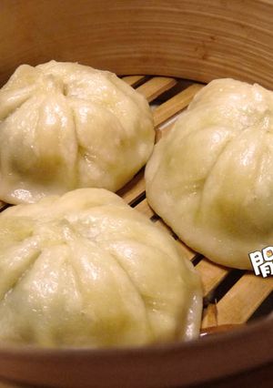 A picture of Chive Soup Dumplings.