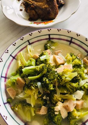 Foto resep Cah brokoli tahu bakso