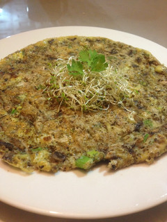 Una foto de Tortilla de champiñones