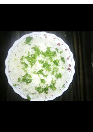 A picture of Jeera Rice.