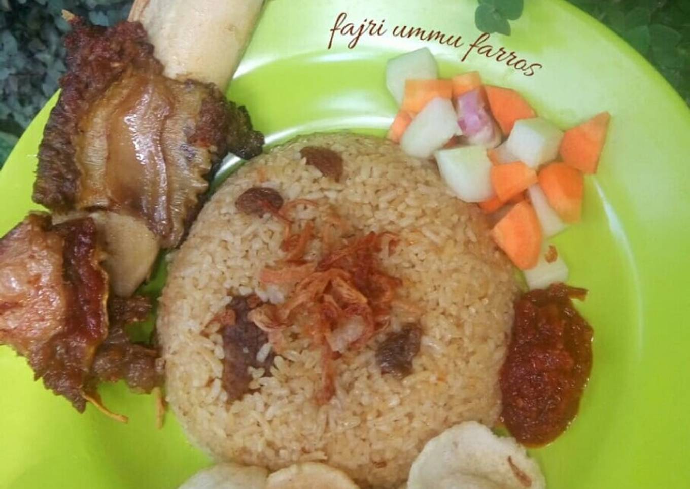 Nasi Kebuli Daging Sapi