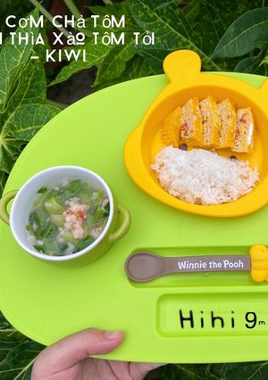 Hình của món CHẢ TÔM - BÉ ĂN DẶM 9M+.