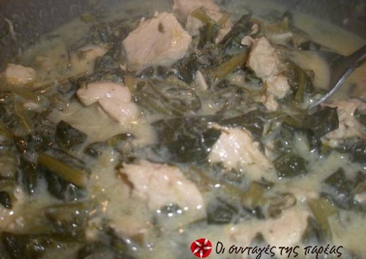 Recipe of Favorite Chicken fricassee with lettuce