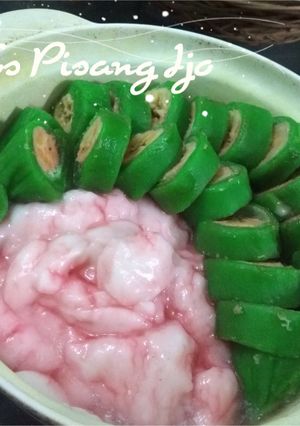 Foto resep Es Pisang Ijo #PekanInspirasi #BikinRamadhanBerkesan