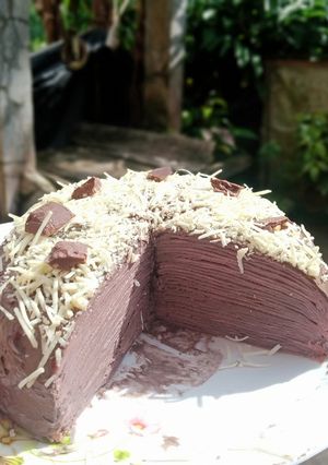 Foto resep Mille crepes blackpink 😍