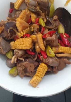Foto resep Oseng Putren/Janten Ati Ampla