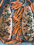 Lemon Herb Salmon Bake