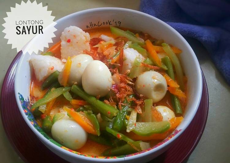 Resep Lontong Sayur Enaknya kebangetan😍 Lezat
